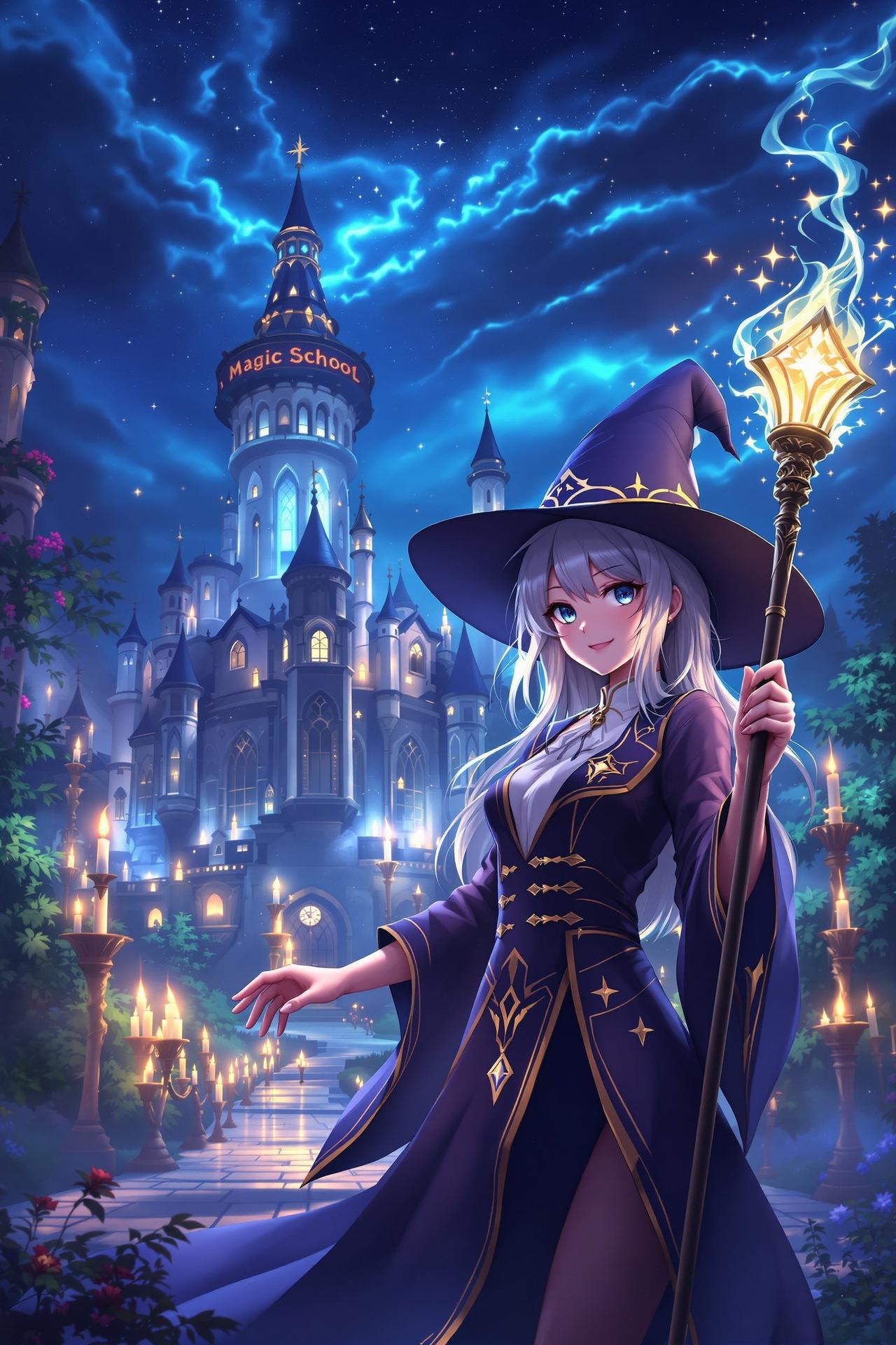 魔女学院:星月传说 - 下拉式漫画热播番剧推荐 魔女学院:星月传说